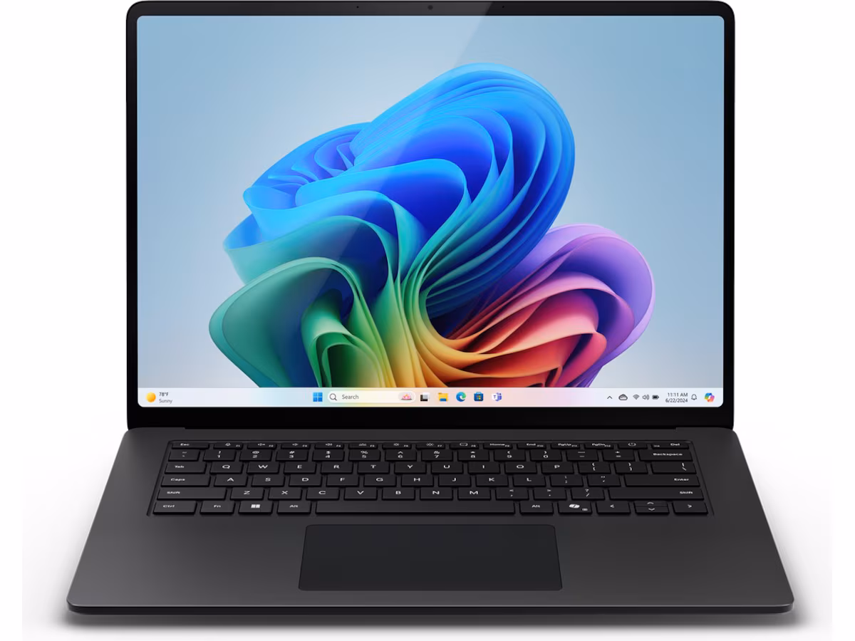 Microsoft Surface Laptop C12 Copilot+ PC 15" touch (sort)