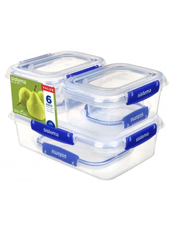 Sistema Essentials Klip It Plus 6 Pack