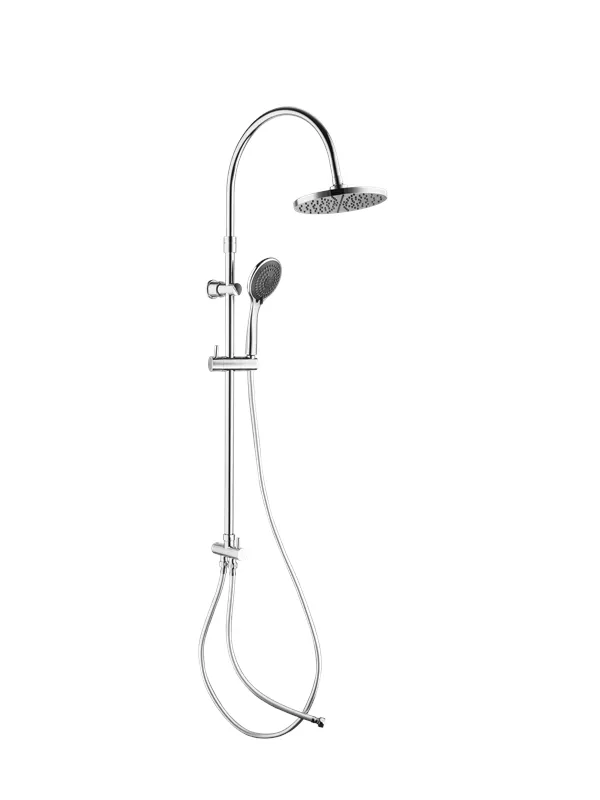NORH Torun overhead shower set, 1 & 3 sprays, chrome