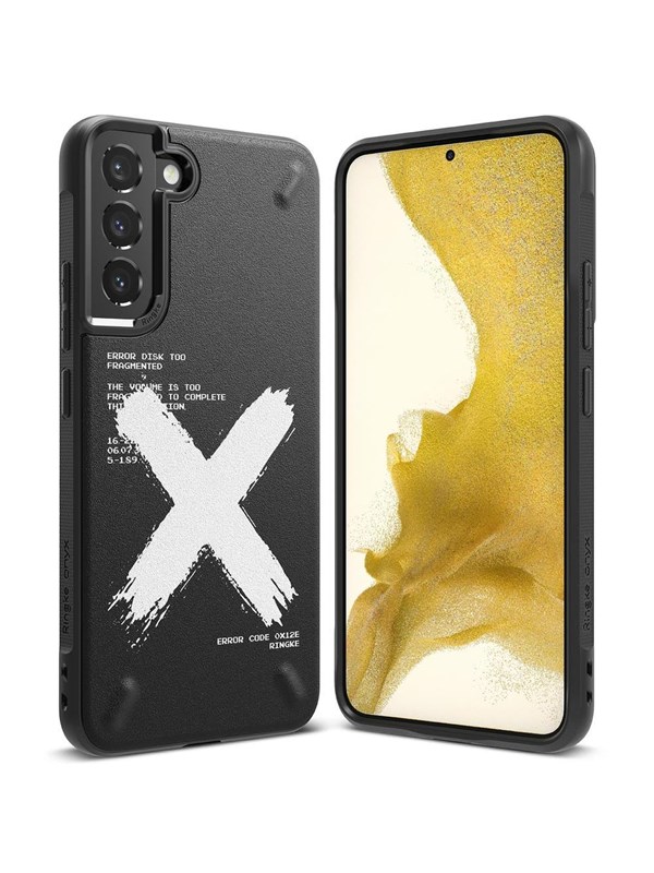 Ringke Onyx Design Rugged Case Cover for Samsung Galaxy S22+ (S22 Plus) Black (X) ()