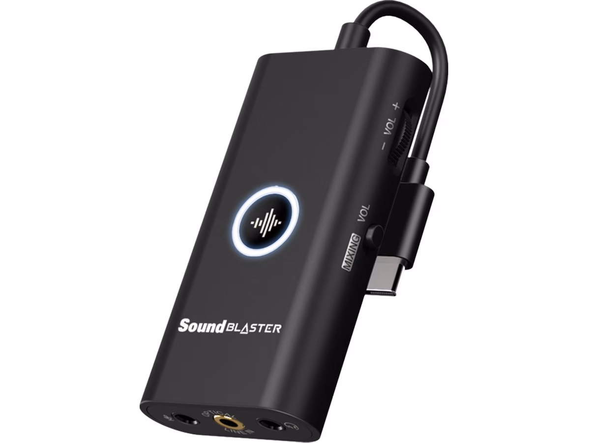 Creative Sound Blaster G3 USB-C konsoll DAC Amp