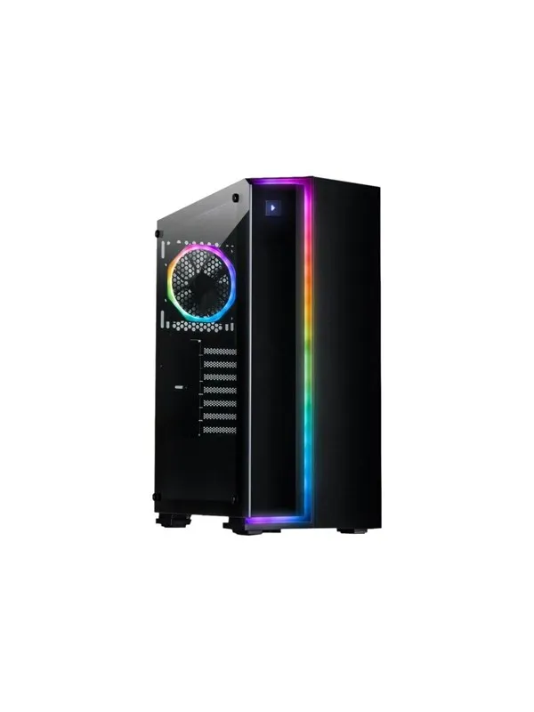 Inter-Tech S-3906 RENEGADE - Kabinett - Tower - Svart