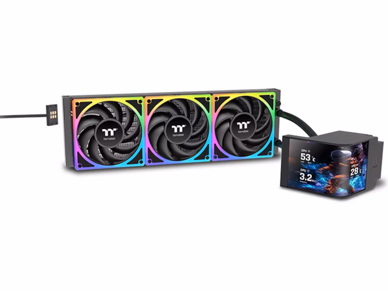 Thermaltake MAGCurve 360 Ultra alt-i-ett kjøler (sort)