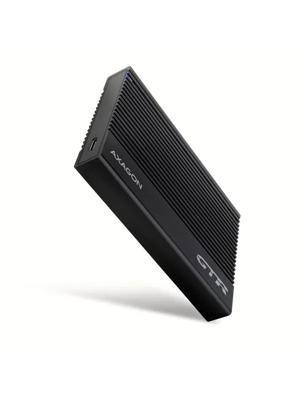 AXAGON SuperSpeed USB-C 10 Gbps Ribbed Box for 2.5" SSD / HDD