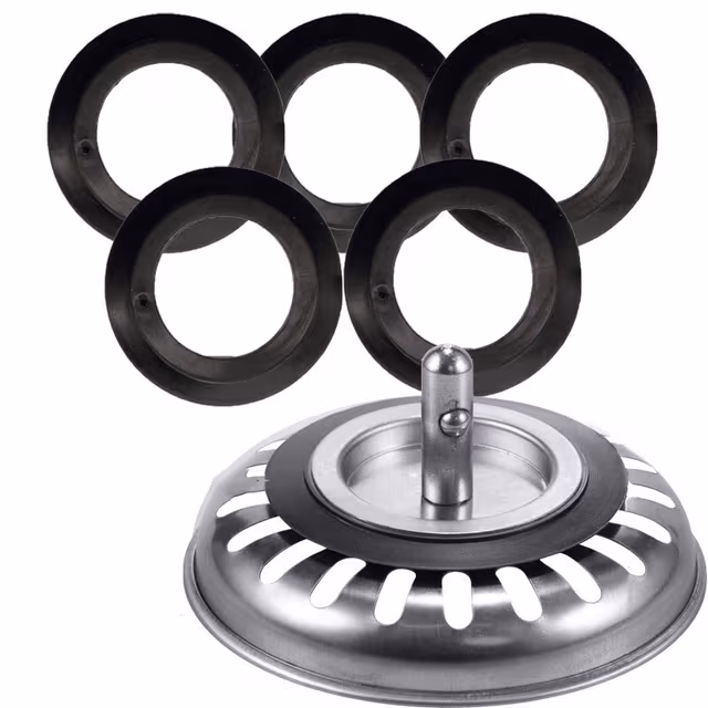 Tetningsring av gummi til avløpssil, 5-pakning