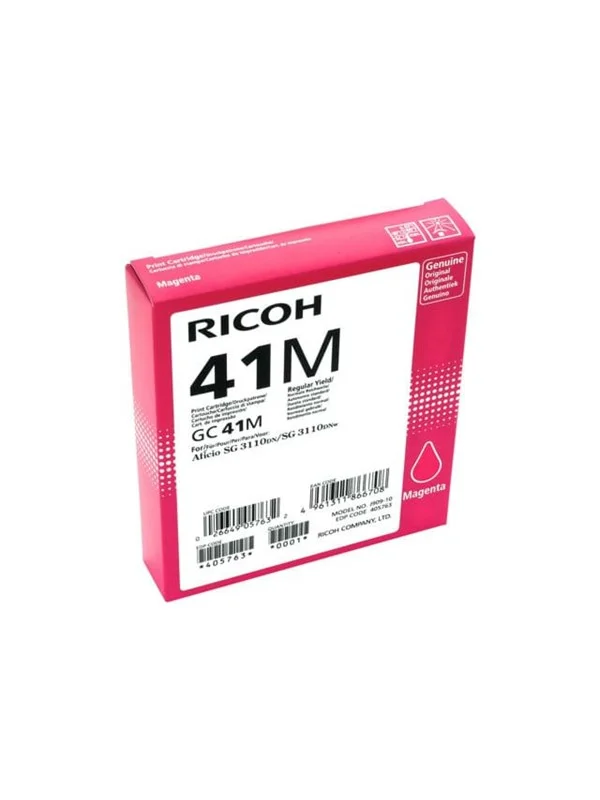 Ricoh blækpatron - Blekkpatron Rød