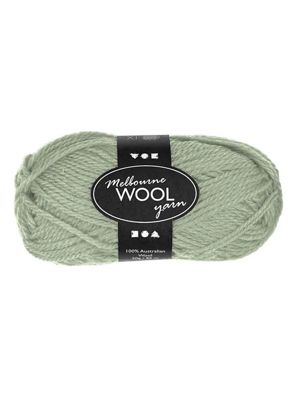 Creativ Company - Melbourne Yarn Light Green 92m