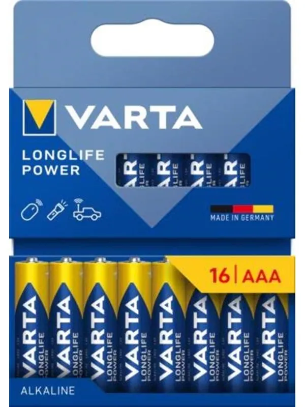 VARTA Longlife Power AAA - 16-Pack