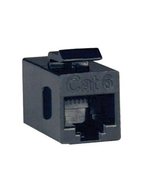 Tripp Lite Cat6 Straight Through Modular In-line Snap-in Coupler RJ45 F/F - modular insert