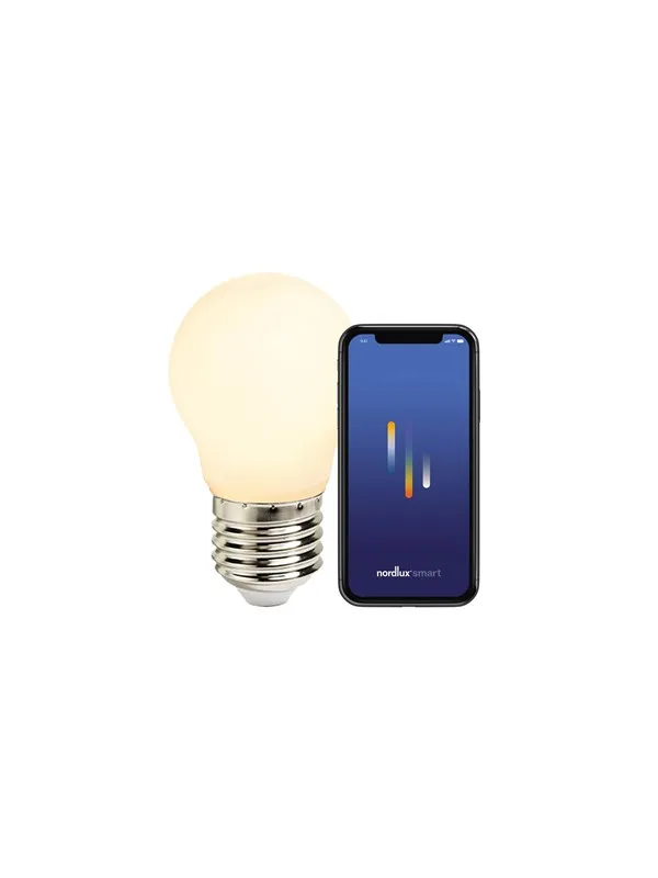 Nordlux Smart E27 G45 Lyspære Vit