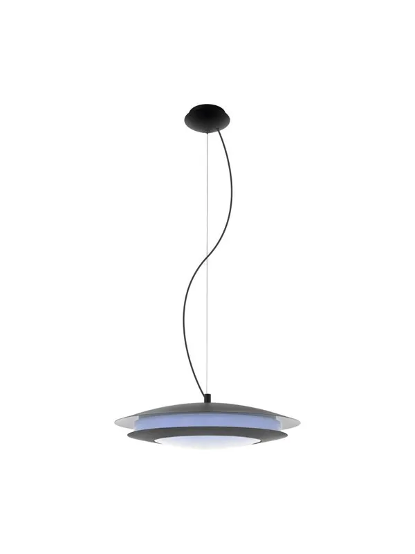 EGLO MONEVA-C PENDEL RGBTW 3400LM Ø485 SVART