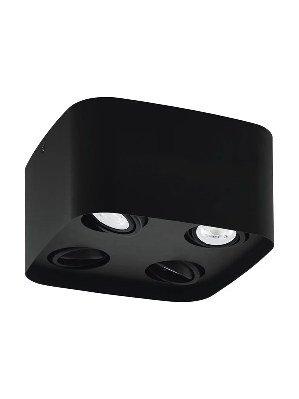 EGLO CAMINALES-Z ceiling lamp 4L black