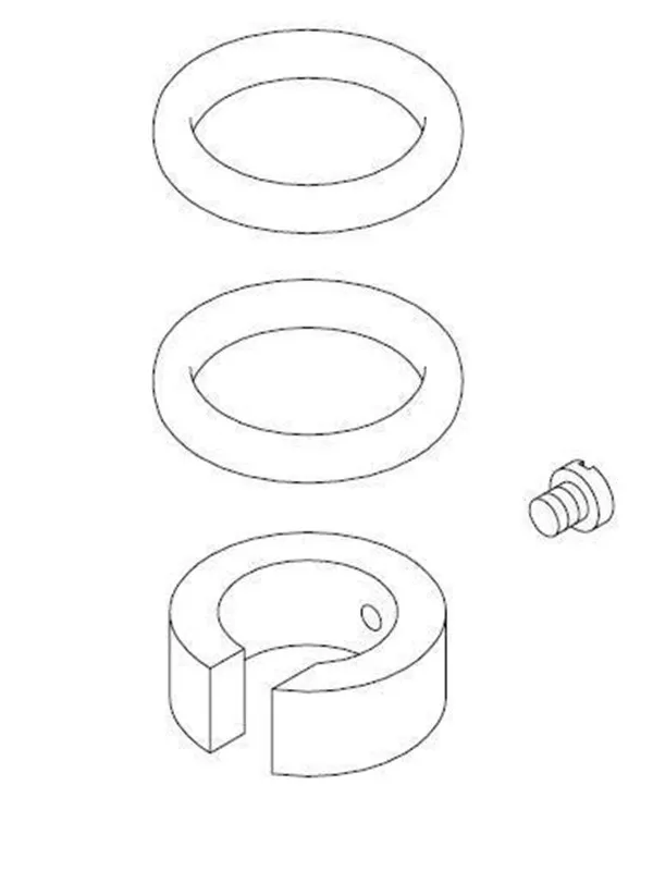 Damixa kit for swivel spout serial 16