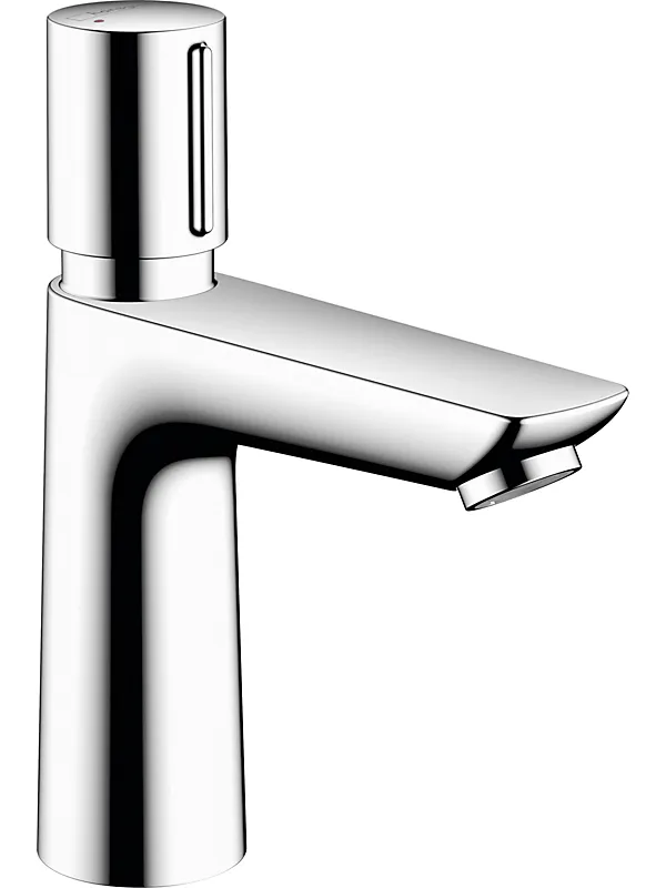 Hansgrohe Talis E washbasin mixer, self-closing with temperature control, chrome