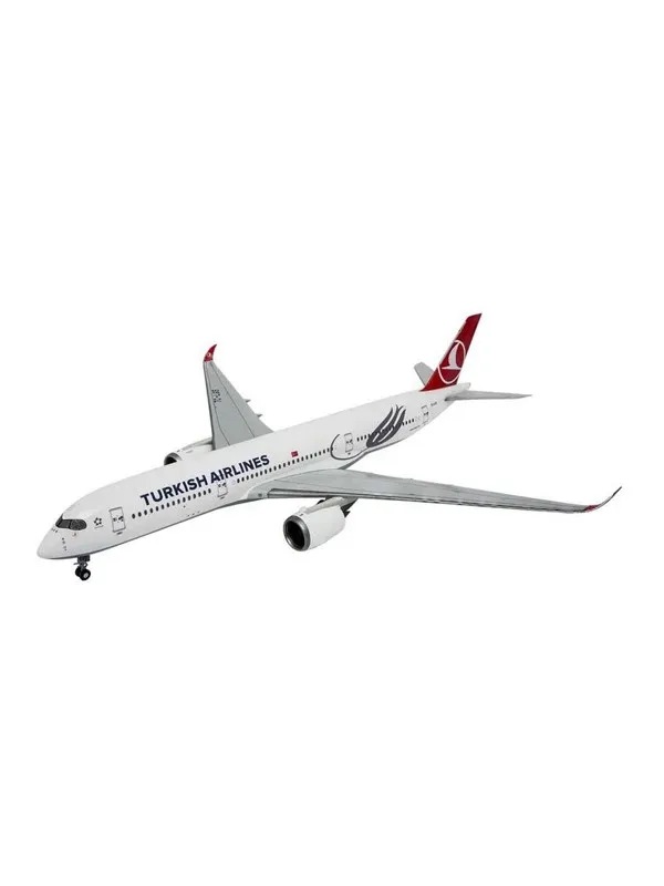 Revell Model Building Kit - Airbus A350-900 Turkish Airlines 1:144 - 120dlg.
