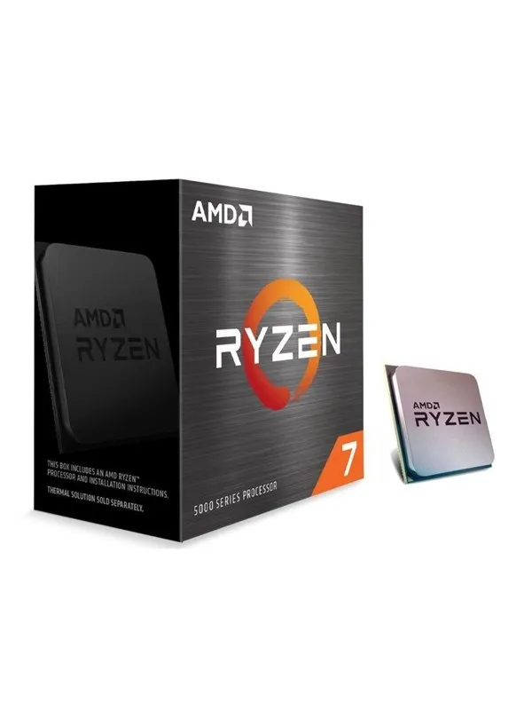 AMD Ryzen 7 5700 Wraith Stealth Prosessor/CPU - 8 kjerner - 3.7 GHz - AMD AM4 - AMD Boks (med kjøler)