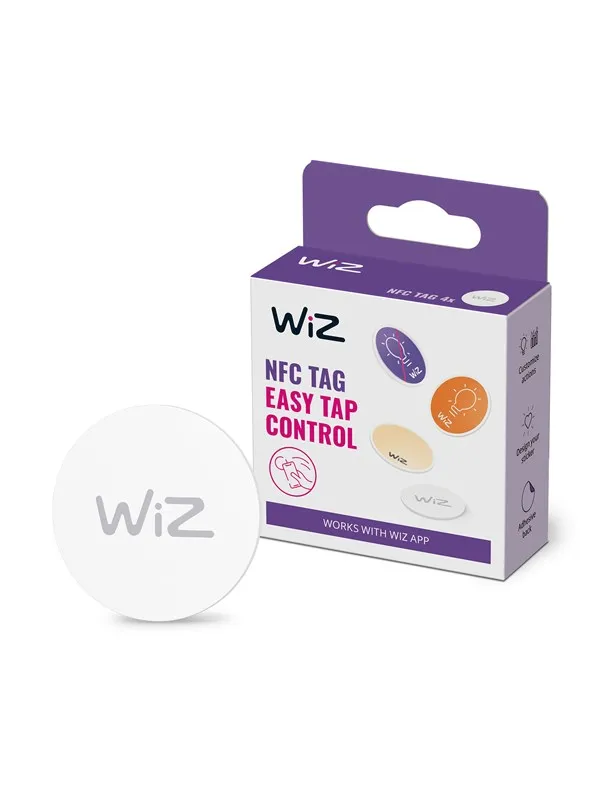 WiZ NFC Smart Tags (4-Pack)