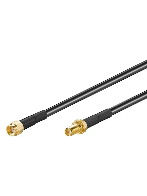 Pro RP-SMA WLAN antenna extension cable - 5m