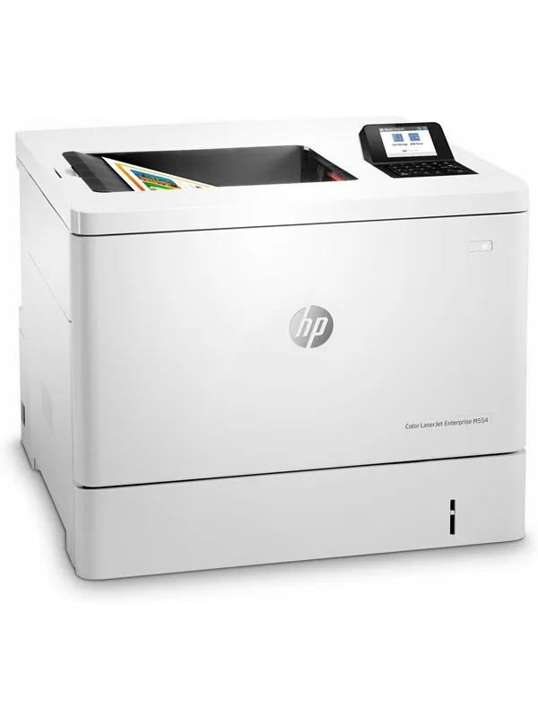 HP LaserJet Enterprise M554dn Color Laser Printer - Farge - Laser