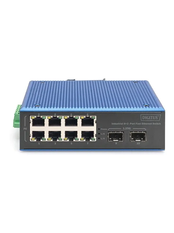 DIGITUS DN-651146 - switch - industrial - 8 ports