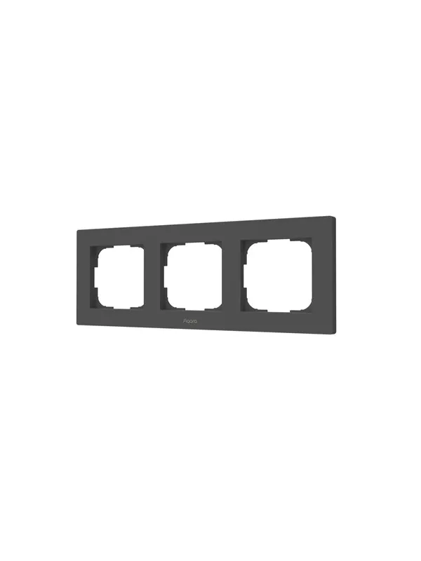 Aqara Switch Frame H2 EU Grey (3-gang)