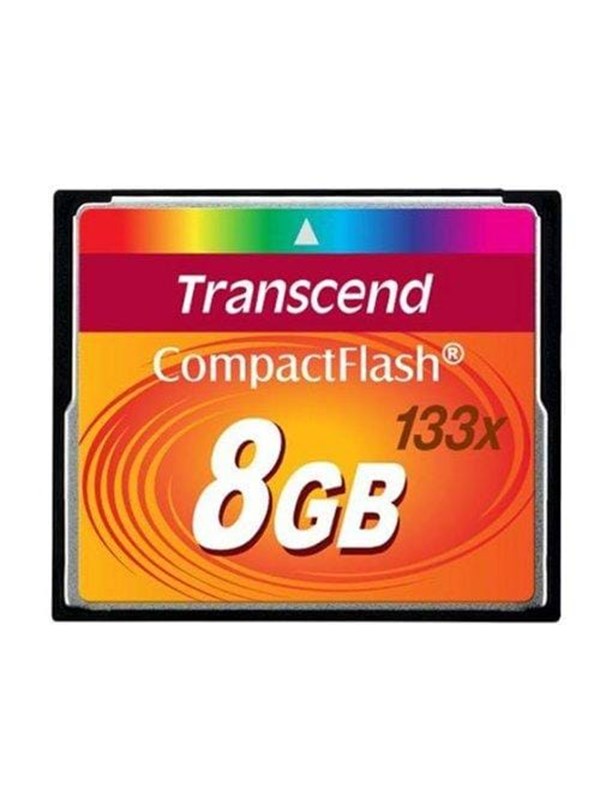 Transcend Compact Flash 133x - 50MB/s - 8GB