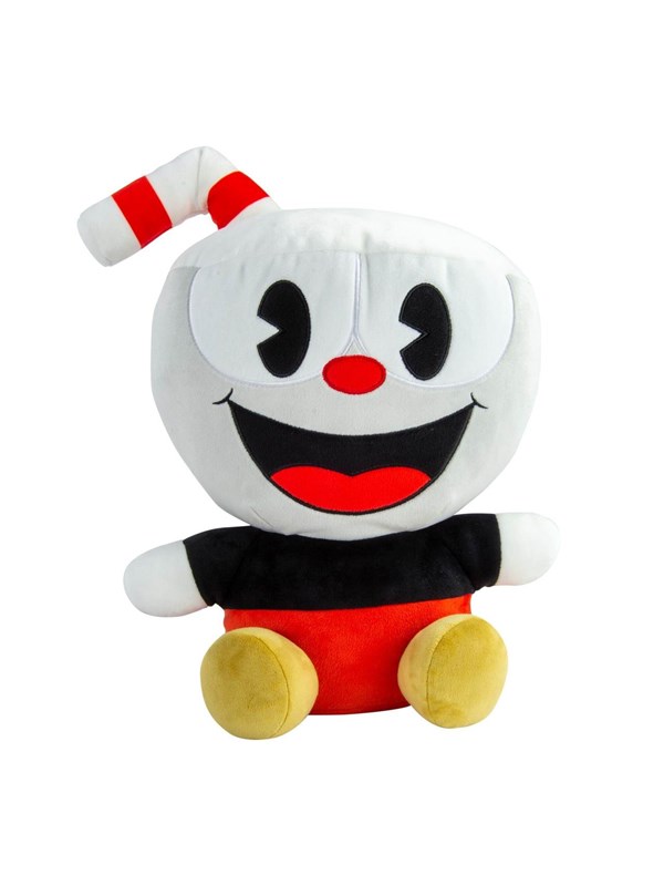 Tomy - Club Mocchi- Mocchi- Cuphead Plush - Mega 38 cm - Bamser &amp; kosedyr