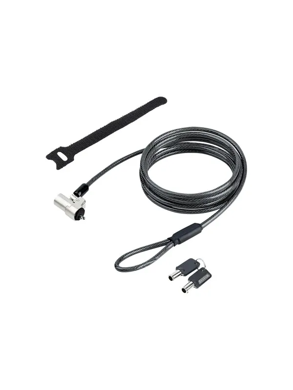 StarTech.com Laptop cable lock 6Ft Compatible With Noble Wedge Laptop Cable Lock 6Ft (2m) Anti-Theft Keyed Lock Security Cable