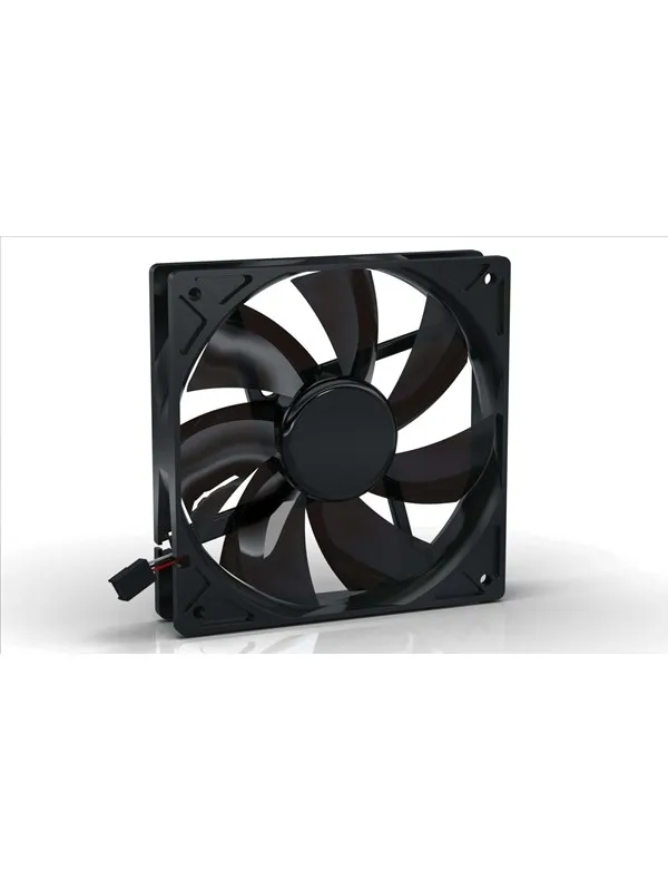 Blacknoise BlackSilent Pro PL-PS - Kabinettvifte - 120mm - Svart - 24 dBA