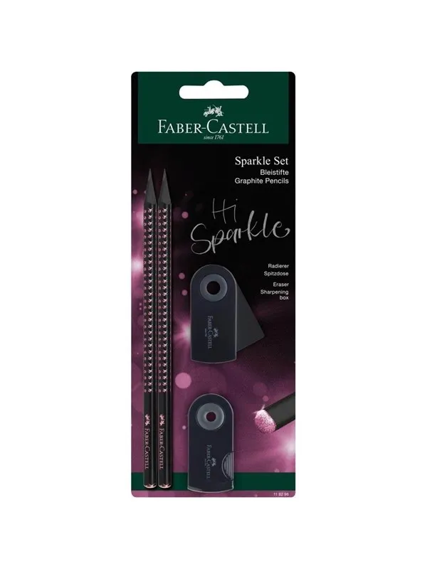 Faber-Castell Graphite Pencil Sparkle Set