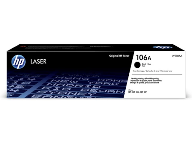 HP Toner 106A Sort