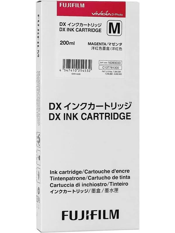 Fujifilm DX Ink Cartridge 200 ml magenta