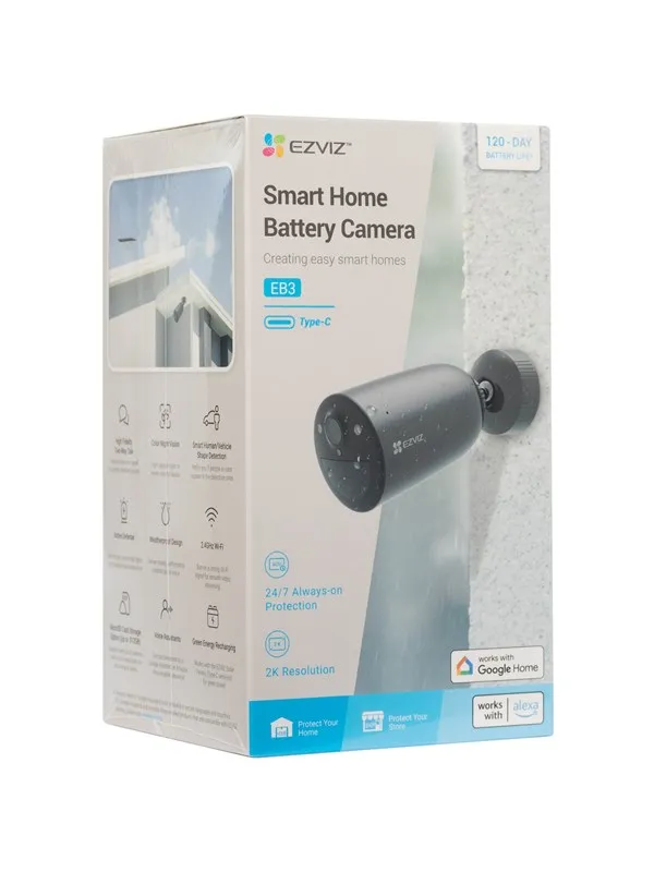 EZVIZ EB3 Standalone Smart Home Battery Camera