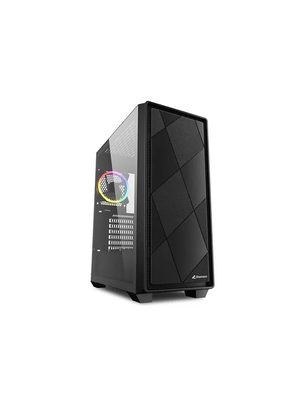 Sharkoon VS8 RGB - ATX case - Kabinett - Tower - Svart