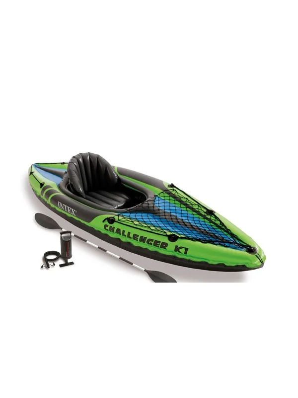 Intex Challenger K1 kajakk, 1 person, 274x76x33 cm