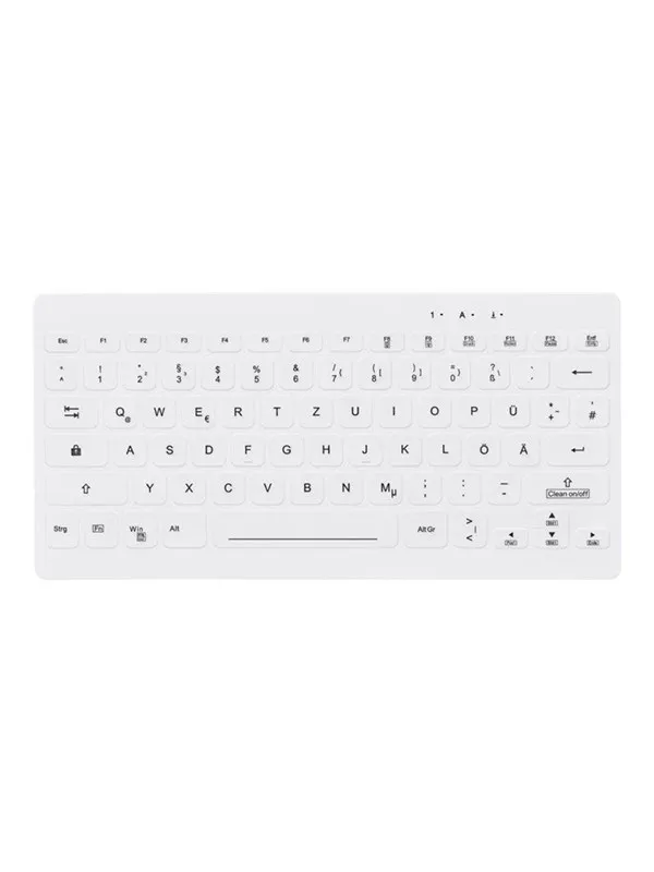 Cherry AK-C4112 - keyboard - medical com - Tastatur - Tysk - Hvit