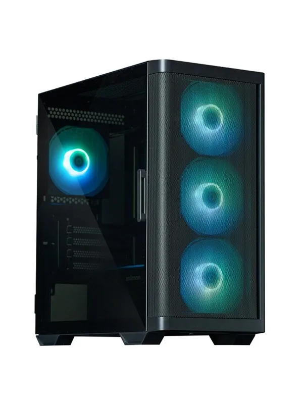 Zalman M4 - MT - micro ATX - Kabinett - Tower - Svart