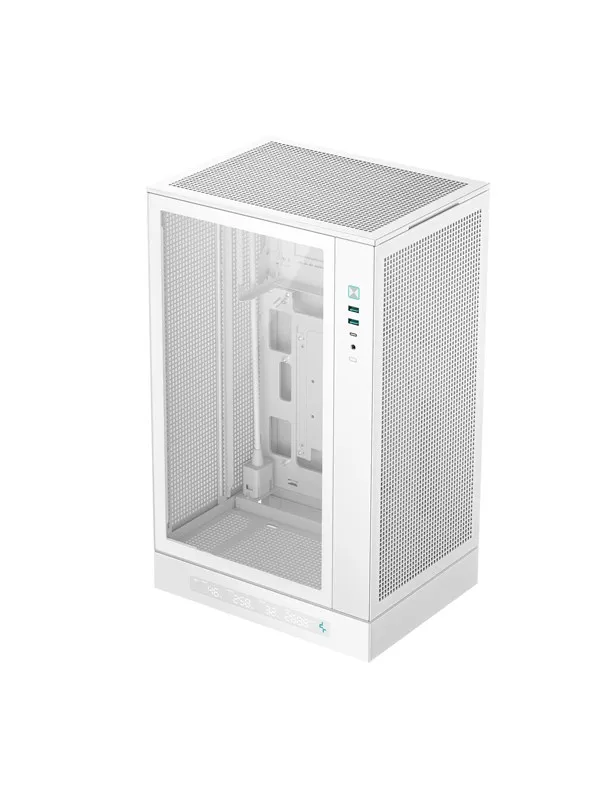 DeepCool CH270 Digital - Kabinett - Miditower - Hvit