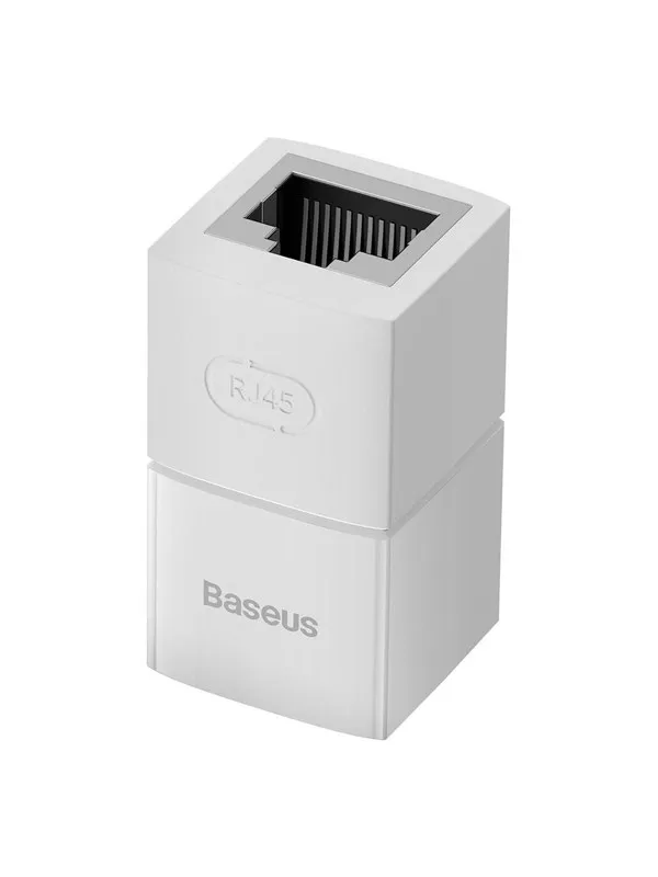 Baseus Network coupler Ethernet RJ-45 cable connector  AirJoy Series 10 pcs - white