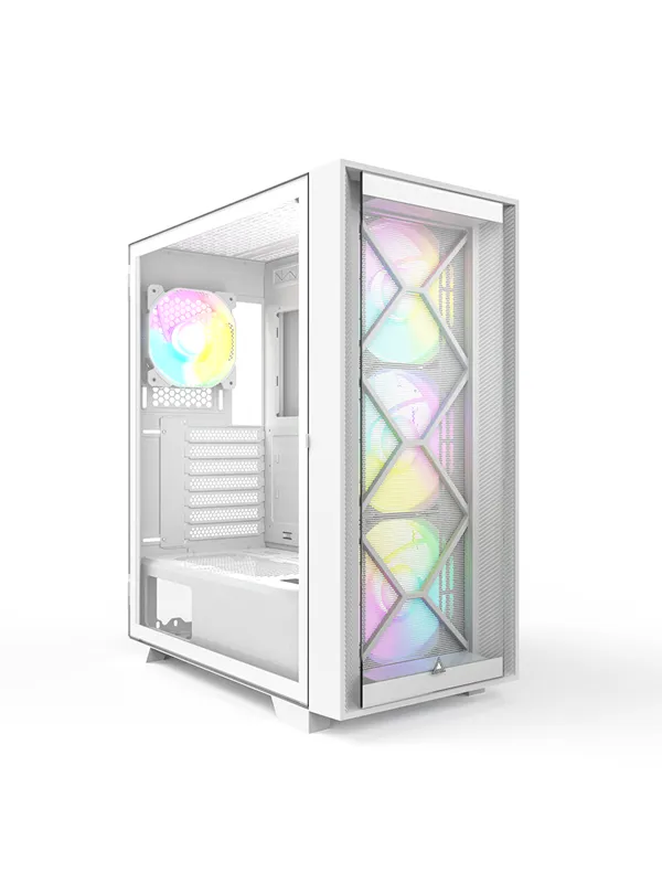 Montech Air 1000 Premium - White - Kabinett - Miditower - Hvit