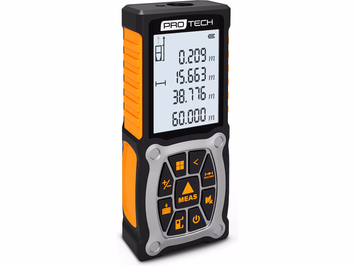 Protech avstandsmåler 60 meter rød laser