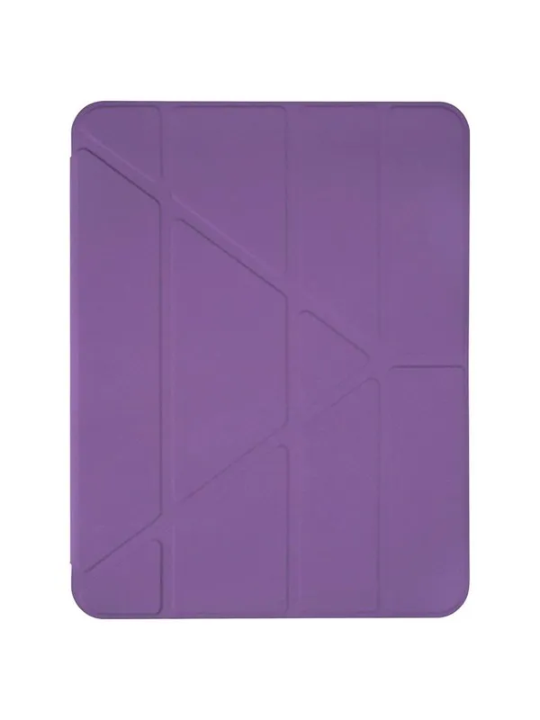 Pomologic - BookFold Clear for iPad 11/ 10.9 10th Gen Clear/Purple