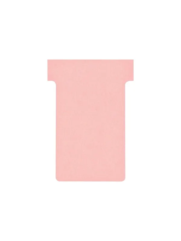 Nobo  T-Card-planleggingskort - størrelse 2 Rosa