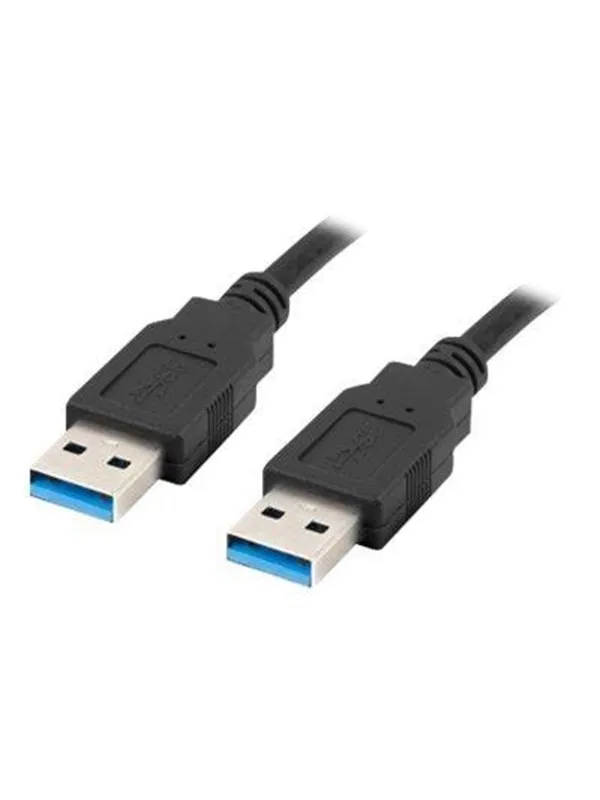 Lanberg - USB cable - USB Type A to USB Type A - 1 m