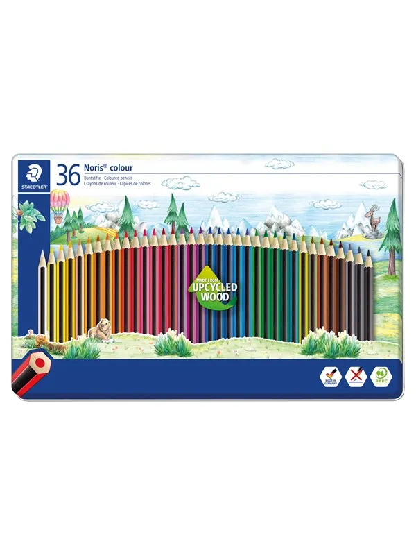 Staedtler Col. pencil Noris c. 36pc 100% PEFC