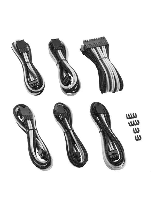 CableMod PRO ModMesh Cable Extension Kit - Black/White