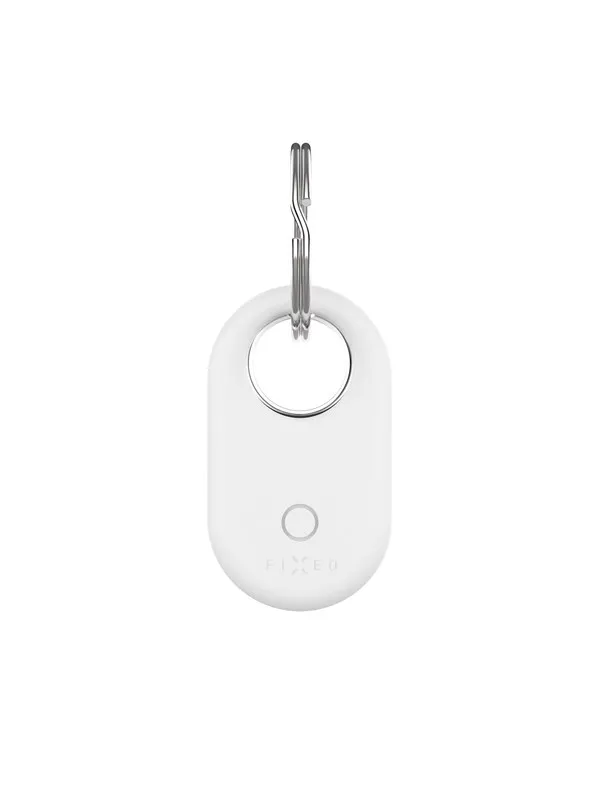 FIXED Silky Galaxy SmartTag2 Keychain Case White