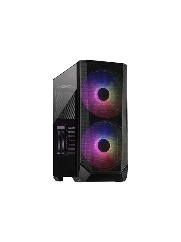 Inter-Tech IT-3503 Airstream - Kabinett - Tower - Svart
