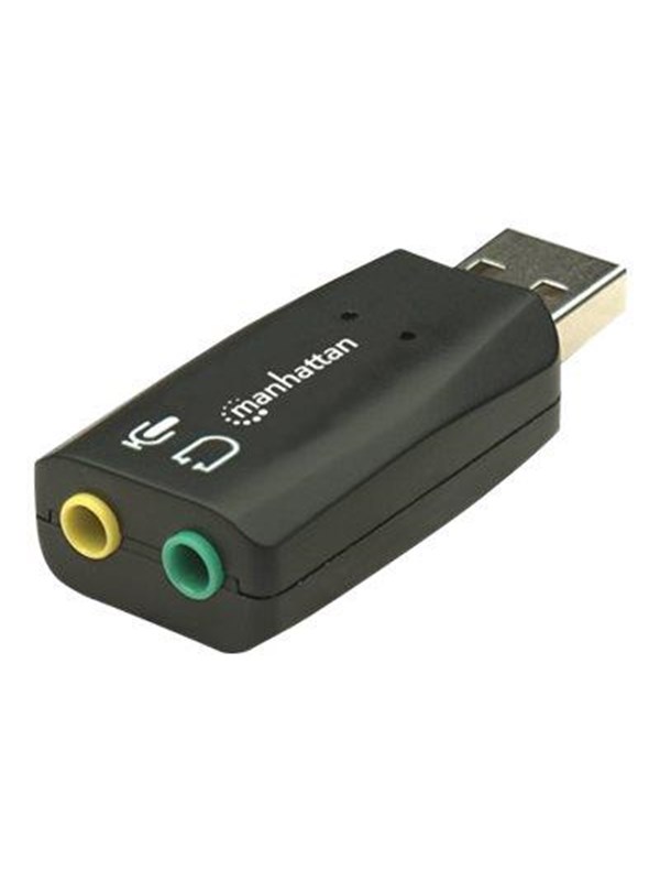 IC INTRACOM Manhattan Sound Adapter USB-A to 3.5mm