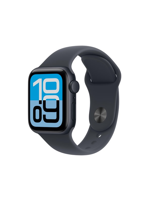 Apple Watch SE 3 GPS 40mm Midnight Aluminium Case with Midnight Sport Band - S/M